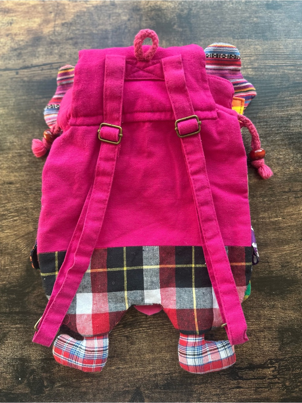 Elephant Patchwork Backpack - Picture 2 of 10